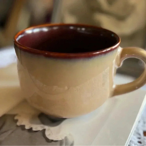 Sango Stoneware Nova Brown Jumbo GrandMug 4933 Soup Coffee Cereal Ice Cream - Picture 1 of 4